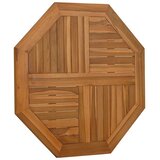Stolna ploča 80 x 80 x 2,5 cm osmerokutna od masivne tikovine | shoptok.hr