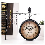  Retoo O640 dvostrani zidni retro sat Grand Central 24 cm | shoptok.hr