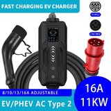  Immax - Punjačka stanica EV za električne automobile 16A/380V+utikač 230V, 5m Tuya | Eponuda.com