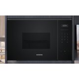 Siemens BF525LMB1 iQ500 Vgrajen pec 38 mikrovalovni cm visok Crna, nerjavece jeklo | Shoptok.si
