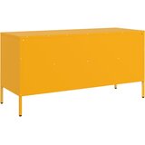 TV ormarić boja senfa 100,5 x 39 x 50,5 cm čelični | Eponuda.com
