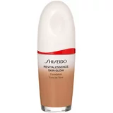 Shiseido Revitalessence Skin Glow Foundation lahki tekoči puder s posvetlitvenim učinkom SPF 30 odtenek Sunstone 30 ml