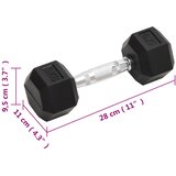  Jednoručni utezi 2 kom 10 kg ukupno lijevano željezo | shoptok.hr