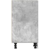 vidaXL Spodnja omarica betonsko siv 30x44,5x81,5 cm iverna plošča | Shoptok.si