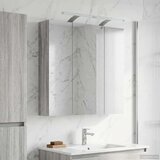  Kopalni&amp;scaron;ka ogledalna omara Siva Sonoma 70 x 14,5 x 70 cm, (5000233305) Slike