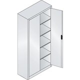 C+P Univerzalna omara ACURADO, ŠxG 930 x 400 mm, svetlo sive barve | Shoptok.si