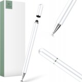 TECH-PROTECT CHARM STYLUS PEN BELO/SREBRNO ZA OVITEK ZA TELEFON STYLUS, (21980319) | Shoptok.si