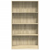  Regal za knjige boja hrasta 80x24x143 cm od konstruiranog drva | Eponuda.com