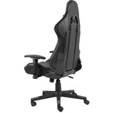 vidaXL Okretna igraća stolica siva PVC | shoptok.hr