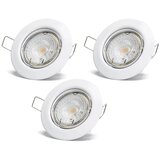Aigostar SET 3x LED ugradno stropno svetlo 1xGU10/4,5W/230V 6500K belo Cene