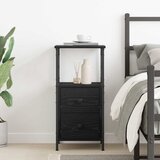  Noćni ormar Crni hrast 34 x 35,5 x 70 cm Konstruirano drvo | shoptok.hr