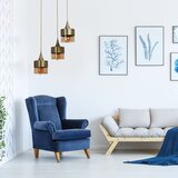 Opviq Sahra 3 Lü Tepsili Sarkıt Eskitme Vintage Chandelier Cene
