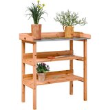  Stol za biljke s policama smeđi 78x38x82,5 cm masivna jelovina | Eponuda.ba
