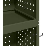  Količar za alate s policom Maslinasto zelena 65 x 35 x 111 cm | shoptok.hr