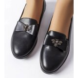 Gemre Black decorative loafers Ila | Shoptok.si