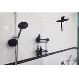 Wenko Brisalec za tuš kabino Mola (črne barve) | Shoptok.si