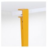 Hanah home trpezarijski sto pineios white yellow | ePonuda.com