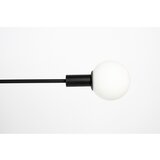 Zuiver oker rumena/črna led zatemnitvena viseča svetilka sirius – | Shoptok.si