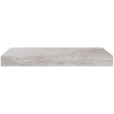  Stenske police 4 kosi betonsko sive 40x23x3,8 cm MDF, (20765124) | Shoptok.si
