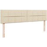  Otomanski krevet s madracem i LED krem 160x200cm tkanine | shoptok.hr