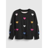 GAP Girls' sweater with hearts Cene