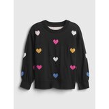 GAP Girls' sweater with hearts - Girls Cijene
