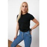 Trendyol Ženska majica kratkih rukava Basic crna | plava | siva Cene