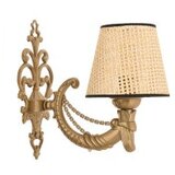 Opviq zidna lampa gloria coral natural gold | ePonuda.com