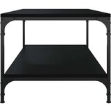  Stolić za kavu crni 80 x 50 x 40 cm od konstruiranog drva | shoptok.hr