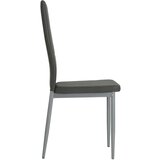  Jedilni stoli 6 kosov umetno usnje sive barve, (20948112) | Shoptok.si