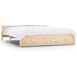  Posteljni okvir iz trdnega lesa 140x190 cm, (20906127) | Shoptok.si