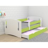 Classic drveni dečiji krevet 2 sa fiokom - zeleni - 180x80 cm Cene