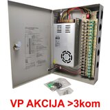 Gembird NAPRK-12V/30A-18CH ** napajanje sa kljucem, 2A/CH (3153) | Eponuda.com