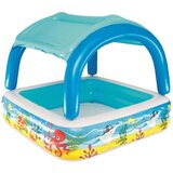 Bestway dječji bazen s krovom plavi 140 x 140 x 114 cm 52192 | shoptok.hr