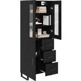  Kuhinjski ormarić Zidne Crni hrast 69 5 x 34 x 180 cm Konstruirano drvo | shoptok.hr