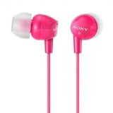 Sony sluÅ¡alice EX15 pink In-Ear Pink Smartphone Mic and Control | Eponuda.ba