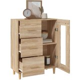  Komoda sonoma hrast 69,5x34x90 cm inženirski les, (20654779) | Shoptok.si