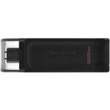 Kingston usb fleš DT70/ 128 gb crni cene