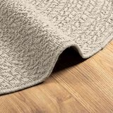  Tepih ZIZUR krem Ø 200 cm s izgledom jute unutarnji i vanjski | shoptok.hr