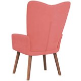  Stolica za opuštanje ružičasta baršunasta | shoptok.hr