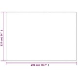  Teška deka s navlakom siva 137 x 200 cm 10 kg od tkanine | Eponuda.com