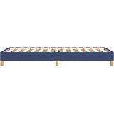  Okvir za krevet s oprugom plava 80x200cm od tkanine | Eponuda.com