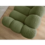 Bobochic Paris Zelena sedežna garnitura iz tkanine bouclé 232 cm Hippolyte – | Shoptok.si