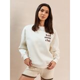 Sinsay Crewneck majica s natpisom na leđima | shoptok.hr