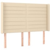  Krevet box spring s madracem LED krem 140x200 cm od tkanine | shoptok.hr