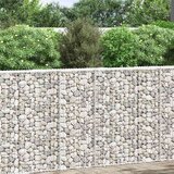  Trapezna gabionska gredica od pocinčanog čelika 80x20x100 cm | shoptok.hr