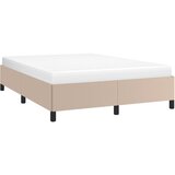  Okvir za krevet boja cappuccina 140x190 cm od umjetne kože | Eponuda.com