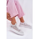 Boto Lace-Up Women's Sneakers On Platform White Aranelith | Shoptok.si