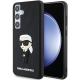 Karl Lagerfeld 3D GUMIJASTI OVITEK IKONIK ZA SAMSUNG GALAXY S24+ ČRN, (21898974) | Shoptok.si
