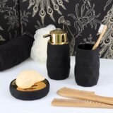 Tendance čaša Bolzano ABS/guma, crna | shoptok.hr